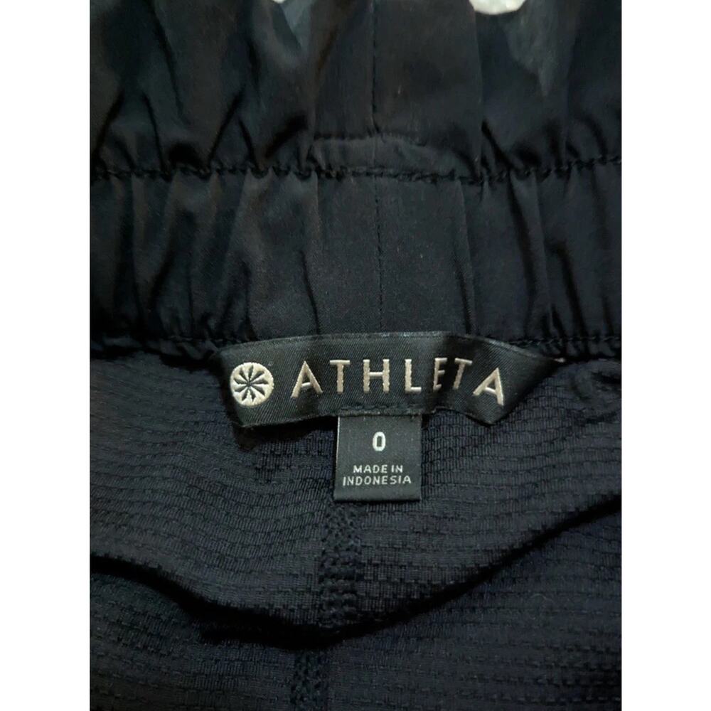Athleta Skyline Skort Athletic Skirt Womens 0 Black Stretch - Picture 9 of 14